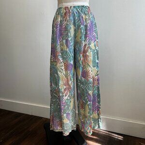 Vintage Ruth Norman Floral Pants